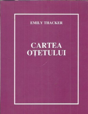 Cartea otetului (format A4) - Emily Thacker foto
