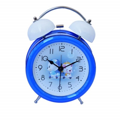 Ceas de masa desteptator pentru copii Pufo Joy, cu buton de iluminare cadran, 16 cm, model You&amp;amp;Me foto