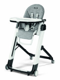 Scaun de masa 2 in 1 Peg Perego Siesta Follow Me Wonder Grey 0-15 kg