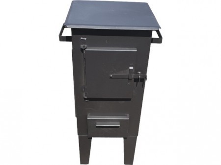 Soba pe lemne mică Godin Super Economic &ndash; 5000W, design compact și căldură intensă pentru locuințe mici