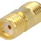 Conector adaptor SMA mamă PTFE aurit 50&Omega;