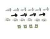 Set fixare scut protectie sub motor 407 Coupe, 10.2005-12.2011; 407, 05.2004-12.2010, fixare scut sub motor