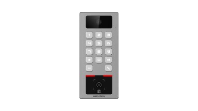 Terminal Access Control DS-K1T502DBWX-CQR; multiple metode de autemtificare: card, PIN, foto