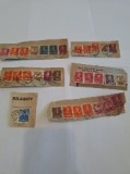 Lot timbre vechi Rom&acirc;nia &ndash; Regele Mihai I &ndash; Brașov/Sibiu &ndash; ștampilate