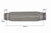 Racord Flexibil Esapament 60x300mm Inox, Universal, Teava Flexibila Sistem Evacuare, Braided Liner