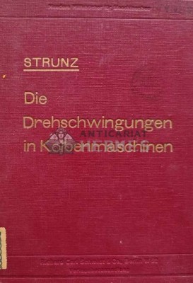 Die Drehschwingungen in Kolbenmaschinen - Strunz (AH6) foto