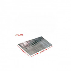 Insonorizant aluminiu grosime 6mm, 1.4mx1m cu adeziv Cod:025