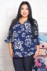 Bluza Eleganta Zen Bleumarin - 44Marimea, Yves