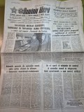 Ziarul romania libera 10 octombrie 1989 - ceausescu a vizitat magazinul vanatorul din bucuresti
