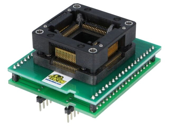 Adaptor DIL40-TQFP64 600mils pentru circuite AVR - ELNEC