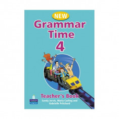 Grammar Time 4 Teacher's Book with CD (B1), New Edition - Paperback - Gabrielle Pritchard, Maria Carling, Sandy Jervis - Pearson