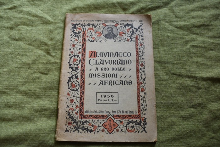 Almanacco Claveriano delle missioni africane 1936