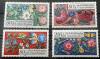 GERMANIA 1985 BUNASTARE , BRODERIE , FLORI ,PASARI , SERIE NESTAMPILATE, Nestampilat