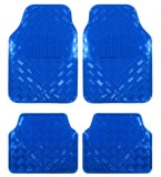 Covorase Auto Aluminiu Albastre Universale - Set 4 Bucati Interior
