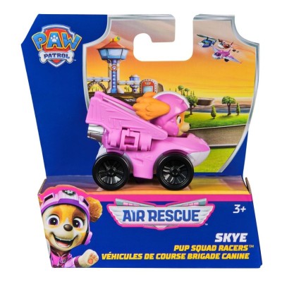 PATRULA CATELUSILOR PUP SQUAD RACERS AIR RESCUE VEHICUL METALIC SKYE SCARA 1 LA foto
