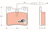 TRW GDB1289 COTEC set placute frana,frana disc