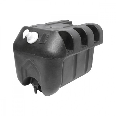 Rezervor apa 50L plastic negru 420x440x400 mm OMC foto