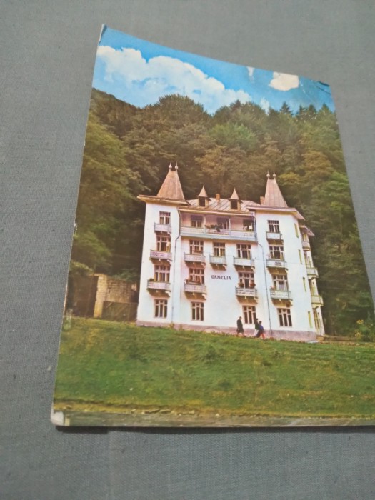 CARTE POSTALA -SLANIC MOLDOVA VILA CAMELIA CIRCULATA