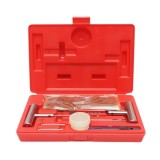 Trusa vulcanizare anvelope tubeless la rece cu snur 200mm, ac insertie, ac spirala, lubrifiant, cutter, chei imbus 32 piese X-TRA Seal