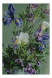 Tablou Canvas cu Flori de Primăvară, , Multicolor, 26 x 39 cm, CMCLASS