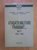 Atasatii militari transmit..., vol. 5 1930-1940 Alesandru Dutu, Lenuta Nicolescu, Alexandru Osca, Andrei Nicolescu, Ion Patroiu