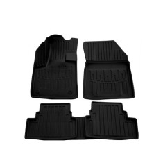 Set covorase auto din cauciuc tip tavita pentru Peugeot 3008 (2016-)