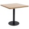 vidaXL Masă de bistro, maro deschis, 80 x 80 cm, MDF 286433