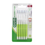 Set 6x Periute Interdentare, GUM, Bi-Direction, pentru Curatare in Profunzime, Tratate cu Clorhexidi