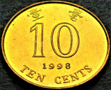Cumpara ieftin Moneda 10 CENTI - HONG KONG, anul 1998 * cod 728 = UNC, Asia