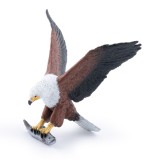 Figurina Vultur African Papo, Jucarie educativa, Animale Salbatice, Plastic Multicolor, 3+ ani