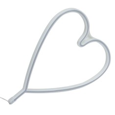 Decoratiune luminoasa led Neon Fuchsia Heart cu USB 36,3x29 cm foto