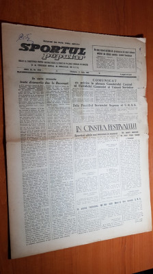 sportul popular 11 iulie 1953-festivalul mondial al tineretului in romania foto