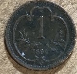 MNDSTR AUT4 Austro-Ungaria 1 heller 1894