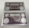 100 LEI 1931 (REPLICA/REPRODUCERE)-POLIMER (PLASTIC) PLACATA CU ARGINT 999&permil;