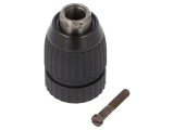 Mandrină pentru mașină de găurit 1,5-13mm, metal și plastic, 72,4mm.