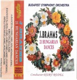 Johannes Brahms / Budapest M&Aacute;V Symphony Orchestra Conductor: Kurt Redel - 21 Hungarian Dances, Caseta audio