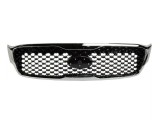 Grila radiator KIA SORENTO (UM), 12.2014-, model SX, fata, cu rama crom; negru