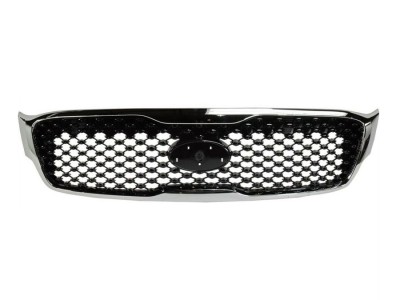 Grila radiator KIA SORENTO (UM), 12.2014-, model SX, fata, cu rama crom; negru foto