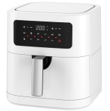 Friteuza noua cu aer cald MYRIA, capacitate 6.7l, putere 1800W, culoare alba, in cutia originala, NEFOLOSITA