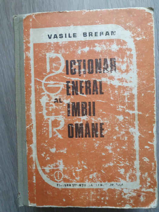 dictionarul general al limbii romane - din anul 1987