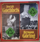 Istorie / Militar / Disc vinil LP Dokumentar serie Hermann Goering , Joseph Goebbels
