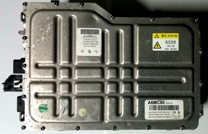Invertor / incarcator baterie A6MC60 - Peugeot, Citroen, DS - Cod: 9838430180-02