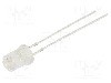 Dioda LED, 5mm, albastru, 330...500mcd, 20mA, 2,9...3,4V DC, OPTOSUPPLY - OSB5SA53C1A