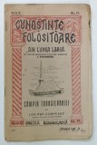 CAMPIA TRANSILVANIEI de ION POP - CAMPEANU , EDITIE INTERBELICA , SERIA ' CUNOSTINE FOLOSITOARE ' no. 17