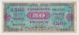 FRANTA - 50 FRANCS FRANCI 1944 , B1.26