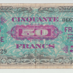 FRANTA - 50 FRANCS FRANCI 1944 , B1.26