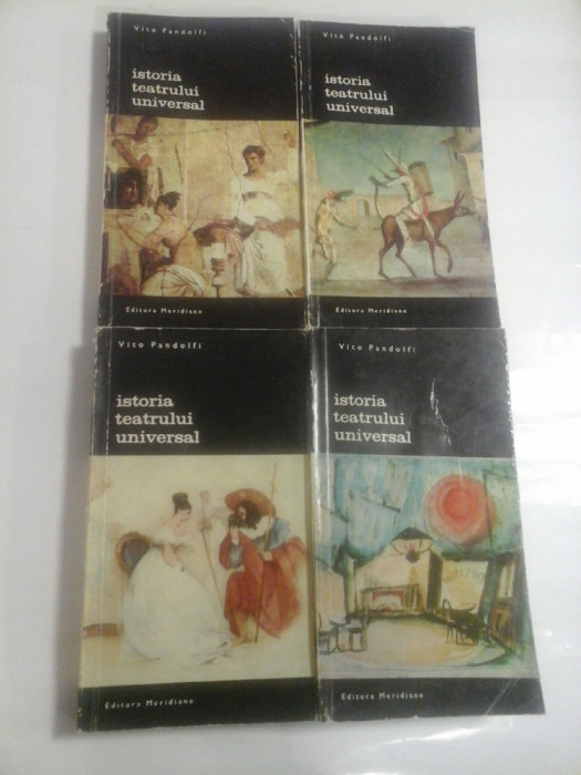 ISTORIA TEATRULUI UNIVERSAL - VITO PANDOLFI - 4 volume