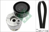 INA 529 0117 10 Set curea transmisie cu caneluri