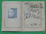 Carnet de membru Ministerul de Finante 1948