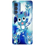 Husa compatibila cu Motorola G100 model Happy Fairy Tail, Silicon, TPU, Viceversa, Transparent, Carcasa